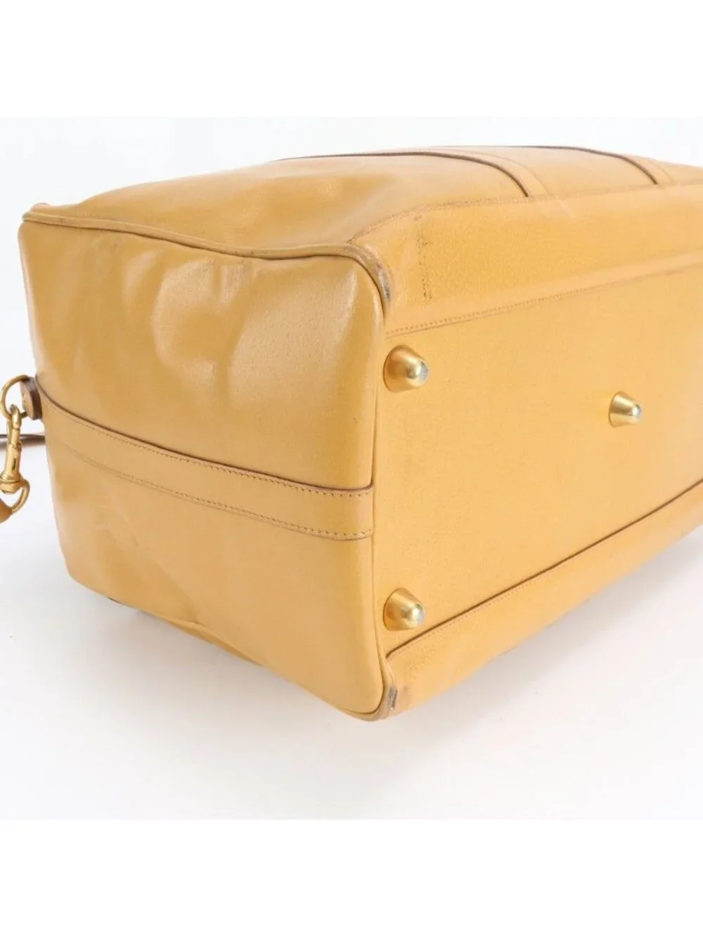 Gucci Leather 2-Way Boston Bag Crossbody Business Travel Tote Shoulder Messenger - Picture 4 of 11